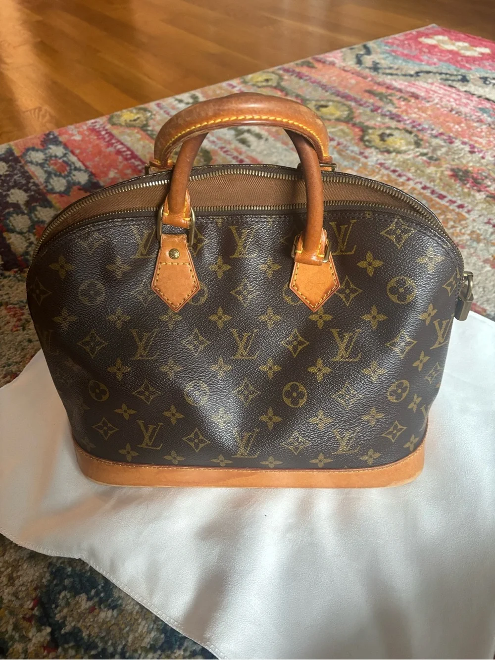 Louis Vuitton Vintage Monogram Alma PM Top Handle Bag - 1997